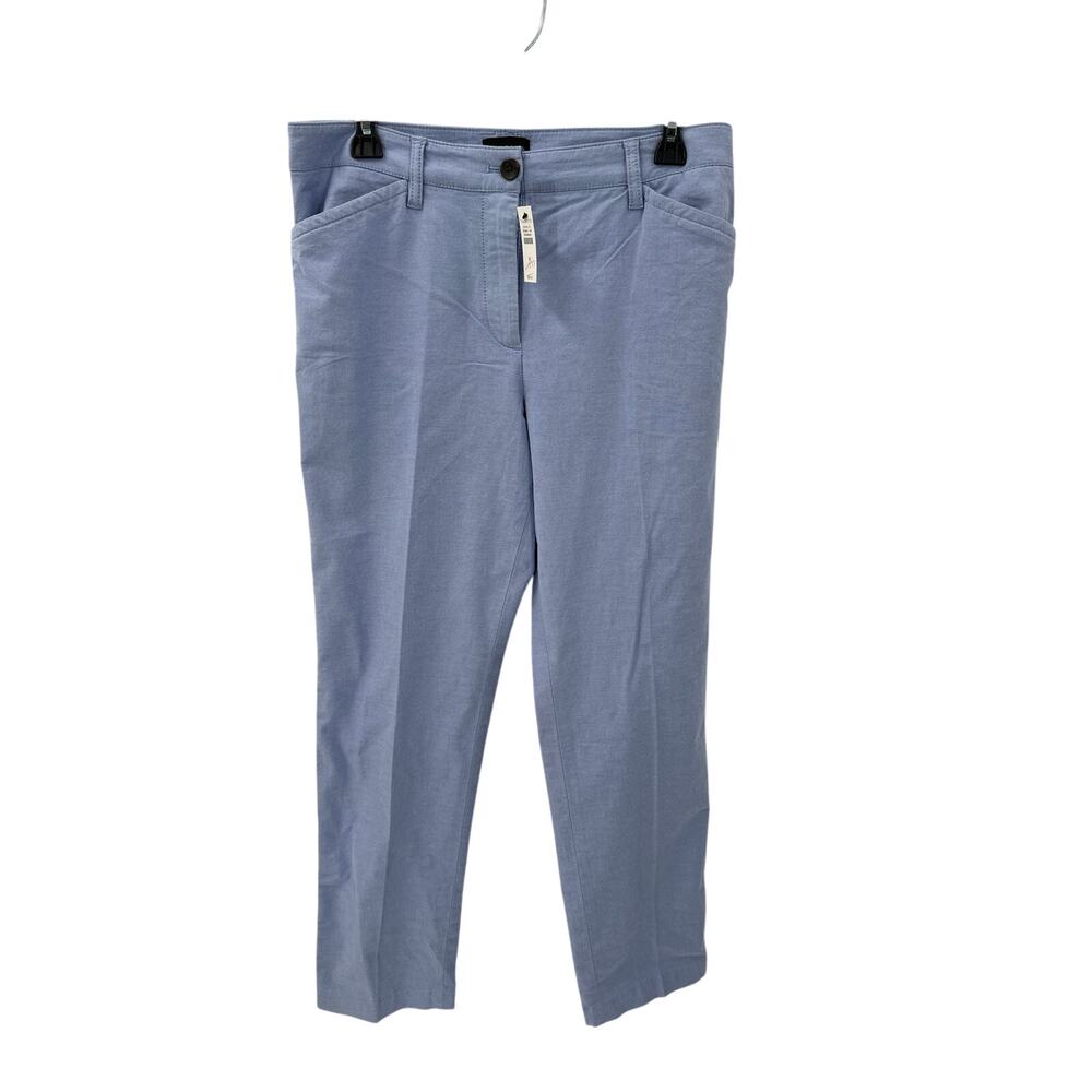 TALBOTS NWT The Perfect Chino in Chambray Blue // 8